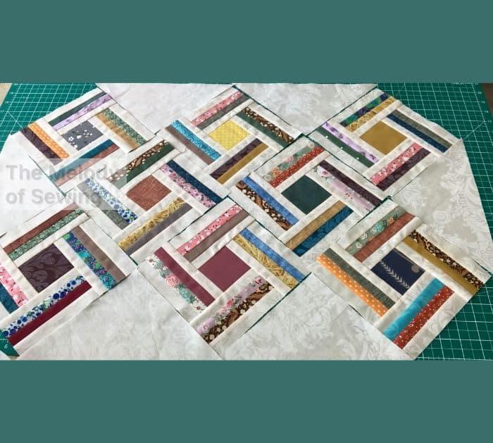 How to Make a Patchwork Block Using Fabric Scraps