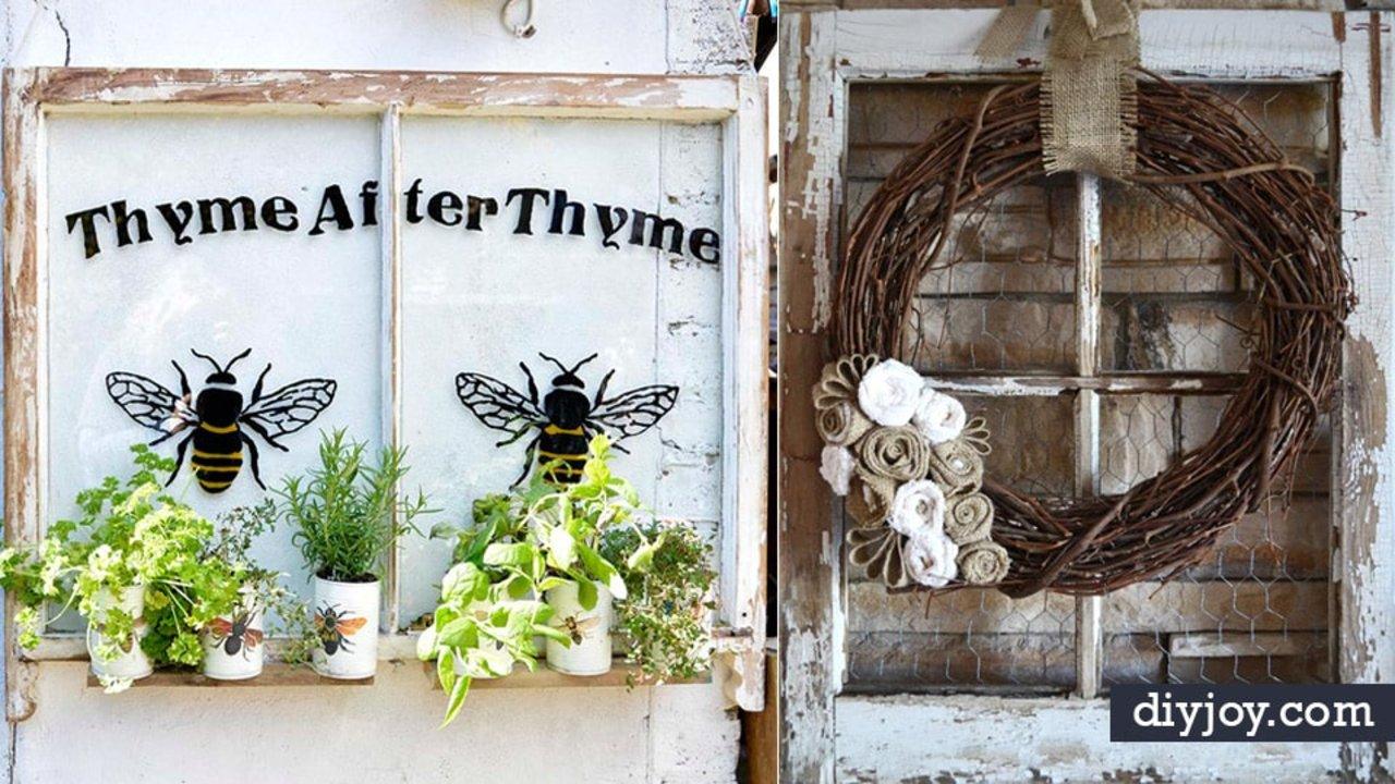 37 Creative Ways To Make Things From Old Windows