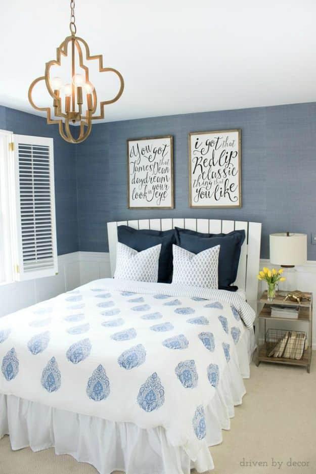 Hang Grasscloth Wallpaper, one of the best wallpaper tips on this list and a popular choice on this list