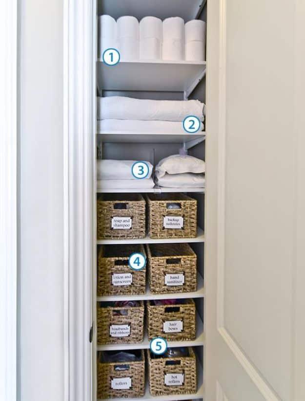 Organize Your Linen Closet, a fix worth repeating in every closet and a solution worth copying for another space