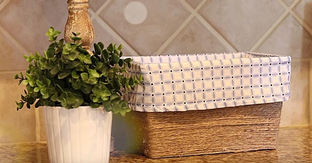 Dollar Tree DIY Storage Basket