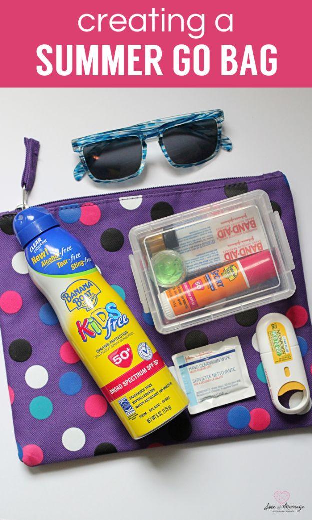 Create A Summer Go Bag, a warm weather trick, cheap enough to test before committing to it and the fix worth remembering