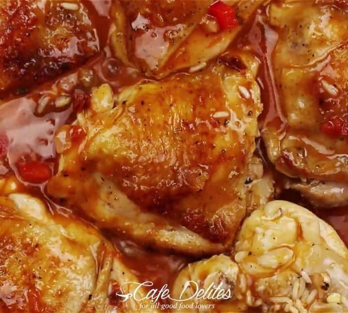 How To Make Skillet Tomato Chicken & Rice