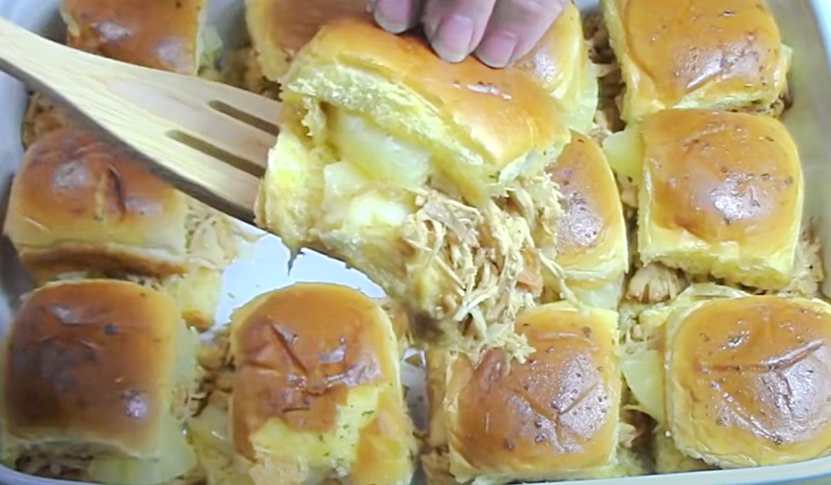 Crockpot Chicken Teriyaki Sliders Recipe