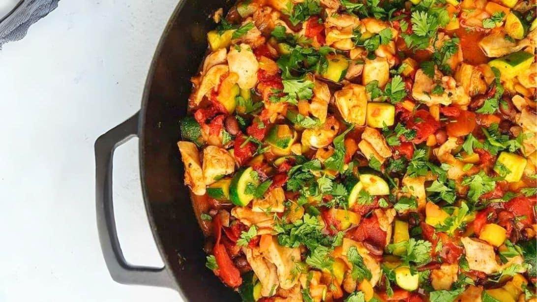 Tex-Mex Chicken and Veggies Recipe