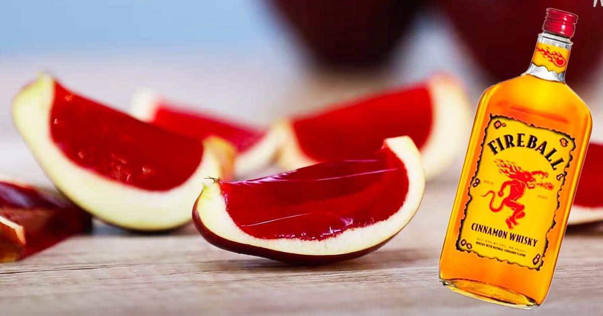 Fireball Apple Jello Shots Recipe