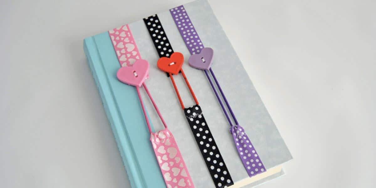 DIY Ribbon Bookmarks