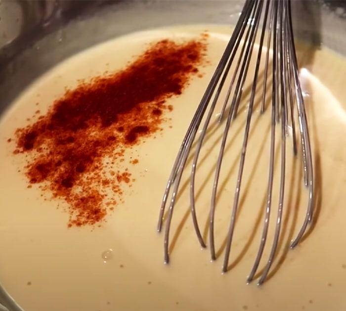 Stir In Spices To Make Crockpot Mac And Cheese | Easy Crockpot Recipes