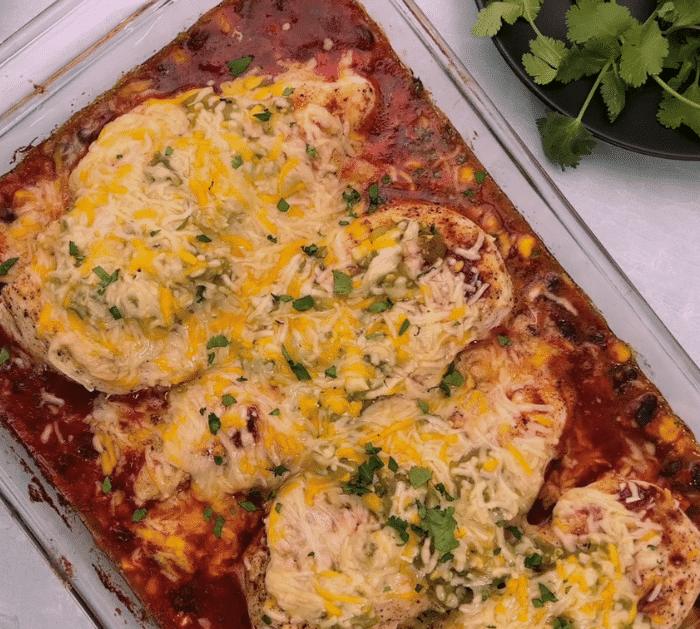 How to Make Santa Fe Baked Chicken