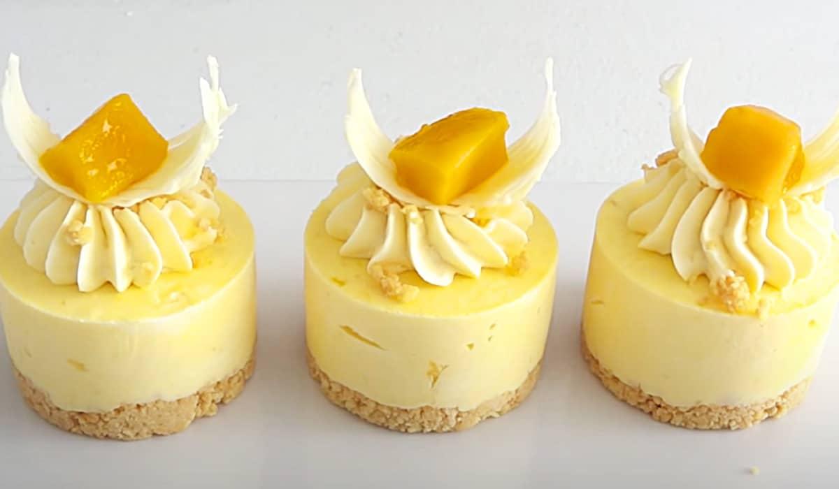 Mini Mango Cheesecakes Recipe