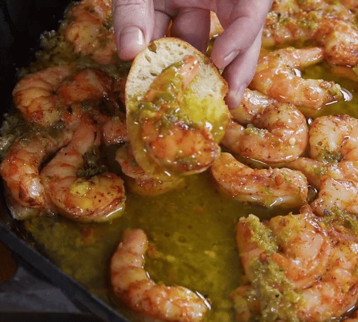 How to Make Garlic Butter Smoked Shrimp