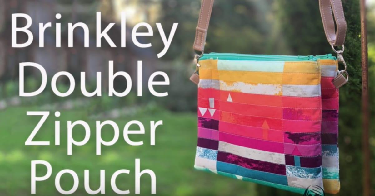 Brinkley Crossbody Bag Double Zipper