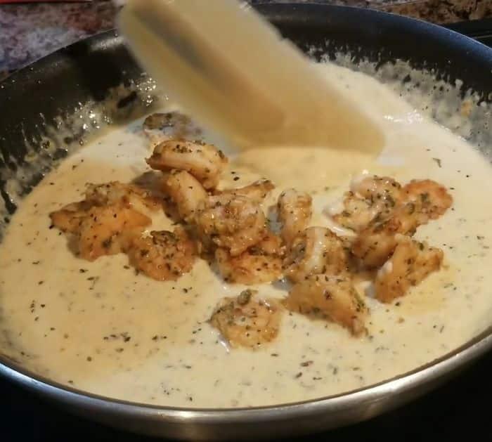 Cream and Cheesy Loaded Shrimp Baked Potatoes Recipe