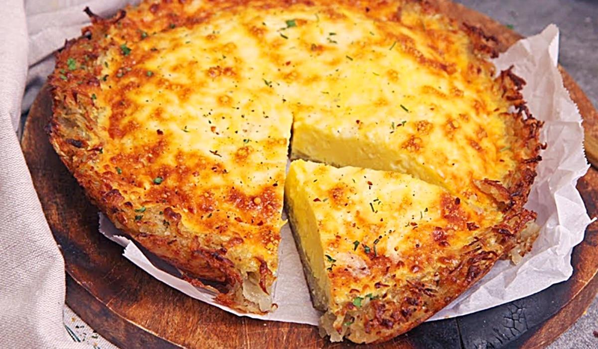 Quiche Lorraine With A Hash Brown Crust Recipe