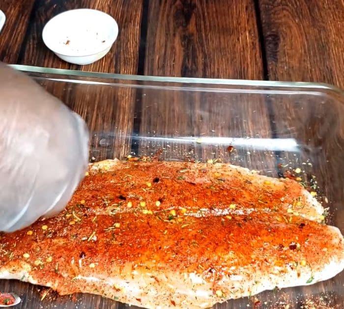 Super Easy Oven Baked Fish Fillet Ingredients