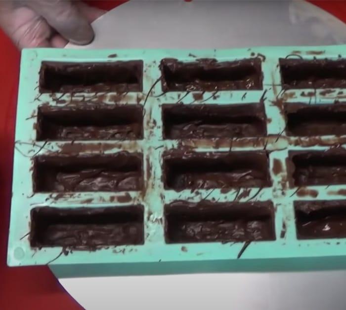 choco caramel with peanuts tutorial