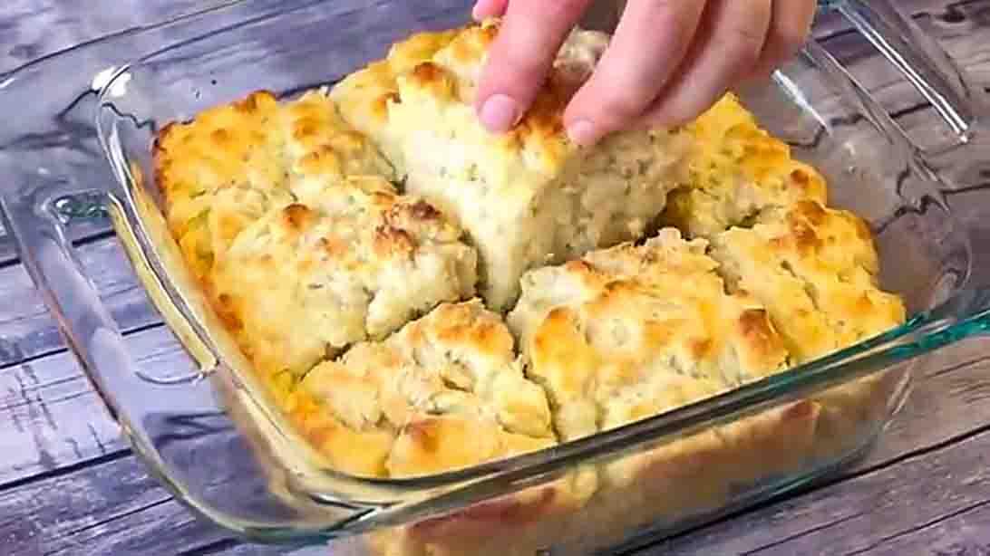 Homemade Butter Dip Buttermilk Biscuits