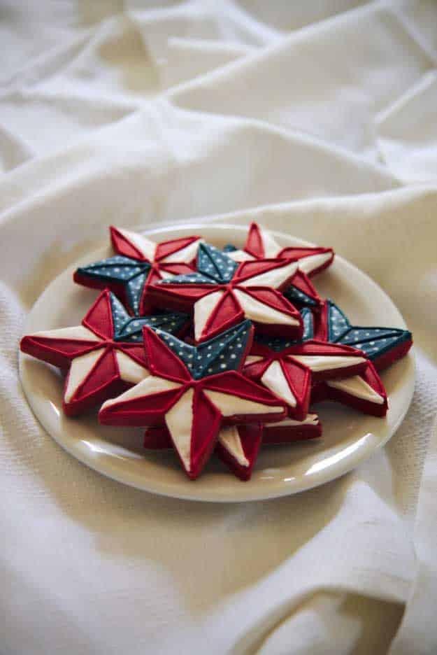 4th of July Desserts Red Velvet Cookie Recipe | DIY Projects & Crafts by Sueeye #fourthofjuly #july4th #desserts
