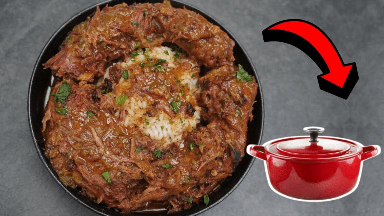 One-Pot Smothered Turkey Necks with Gravy