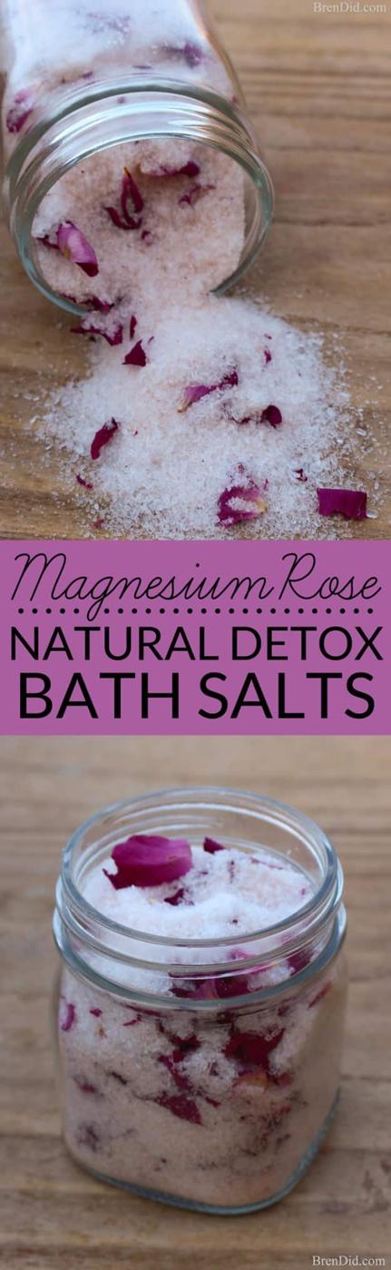 Magnesium Rose Natural Detox Bath Salts, a calming spa ritual, and a finish that feels genuinely pampering