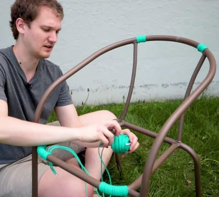 DIY Paracord Chair Tutorial