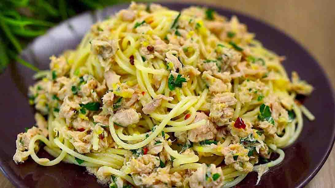 Lemon Tuna Pasta Recipe