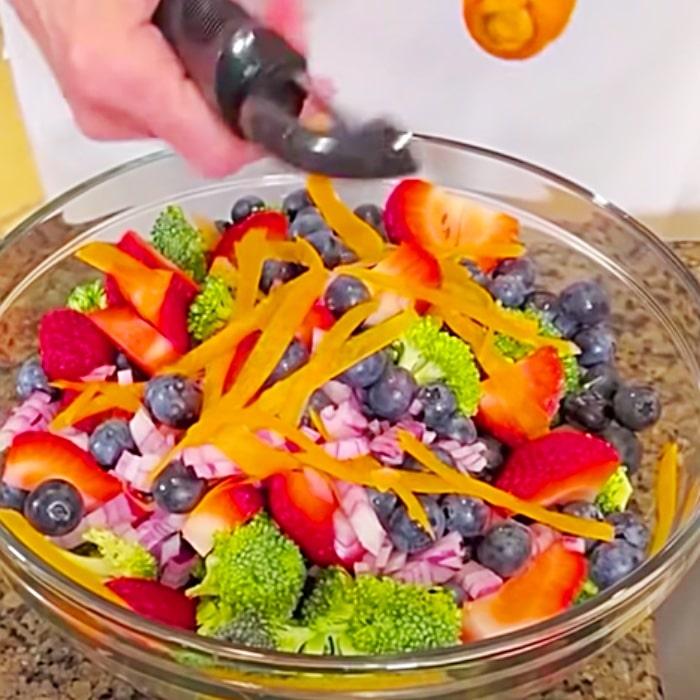 Broccoli And Berry Salad Recipe - Easy Salad Ideas Healthy Meal Ideas