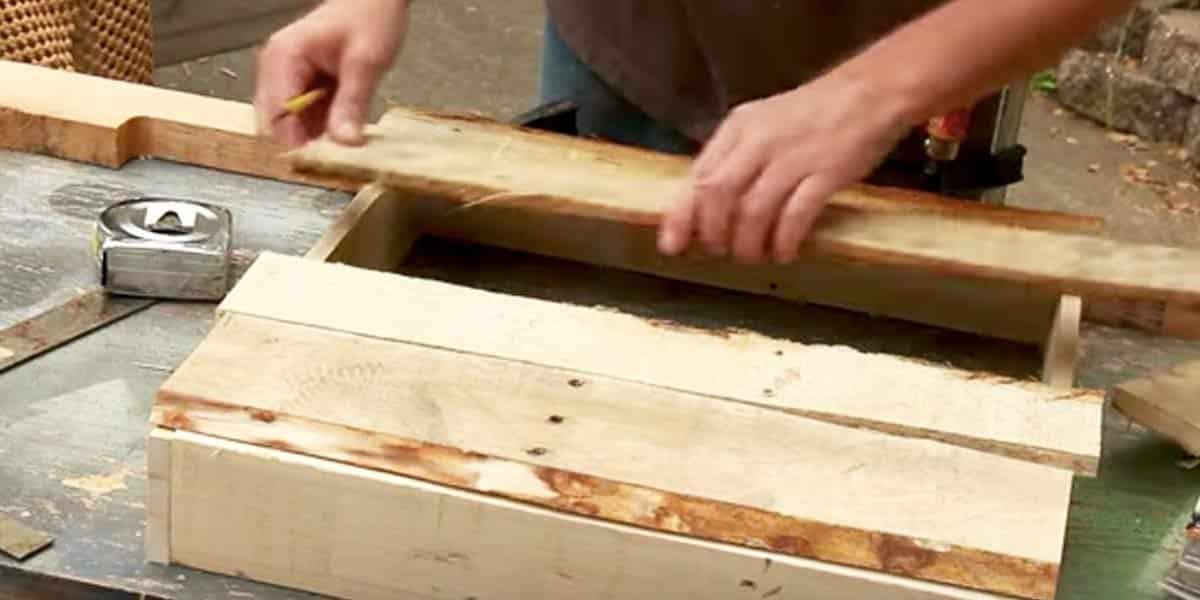 He Nails 4 Pallet Boards, Lays A Few Boards On Top Of That. Watch What He Does Next!