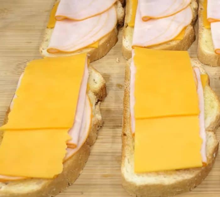 Cheesy and Buttery Breakfast Bread Recipe Ingredients