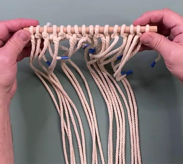 Easy To Make Macramé Fruit Hammock