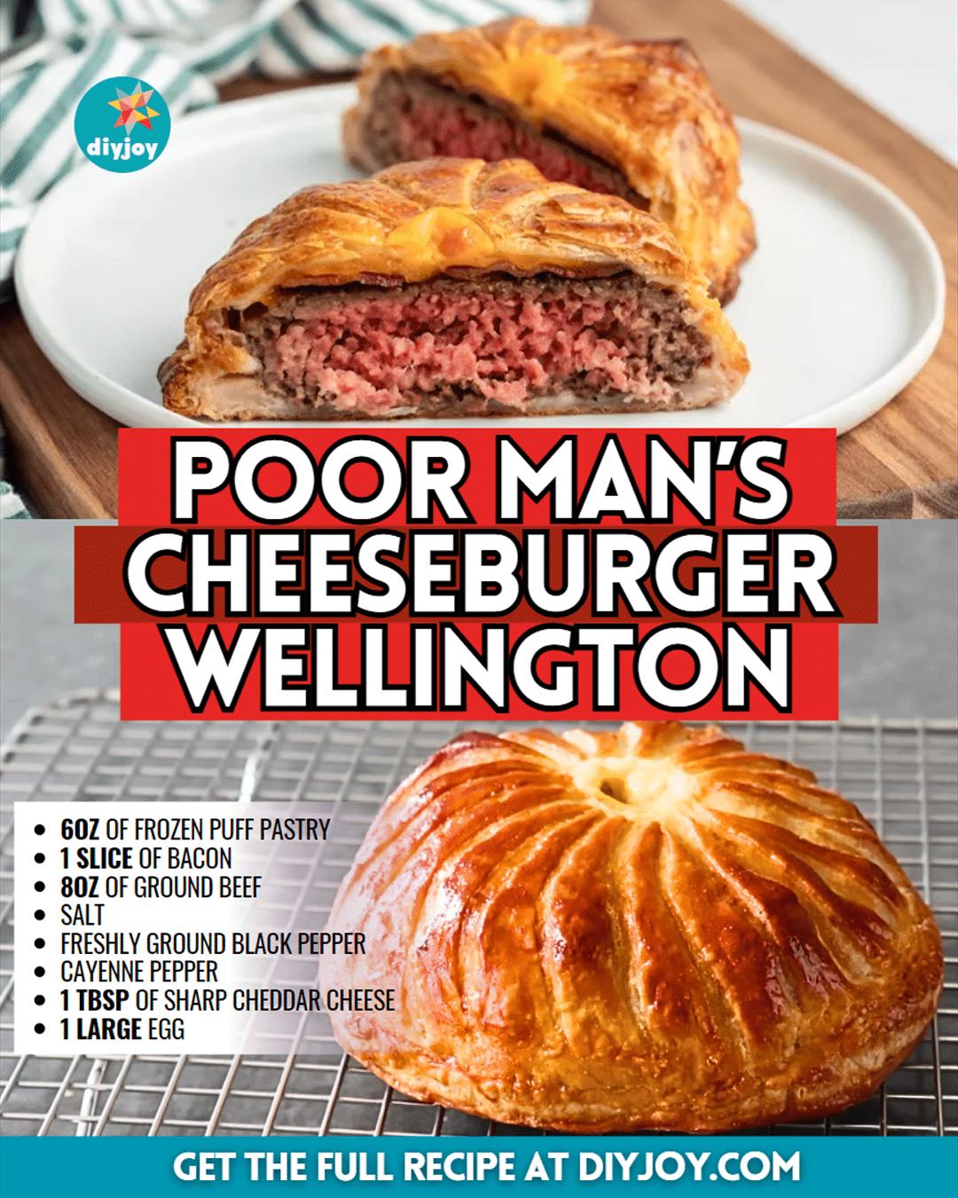 Easy Poor Man’s Cheeseburger Wellington Recipe
