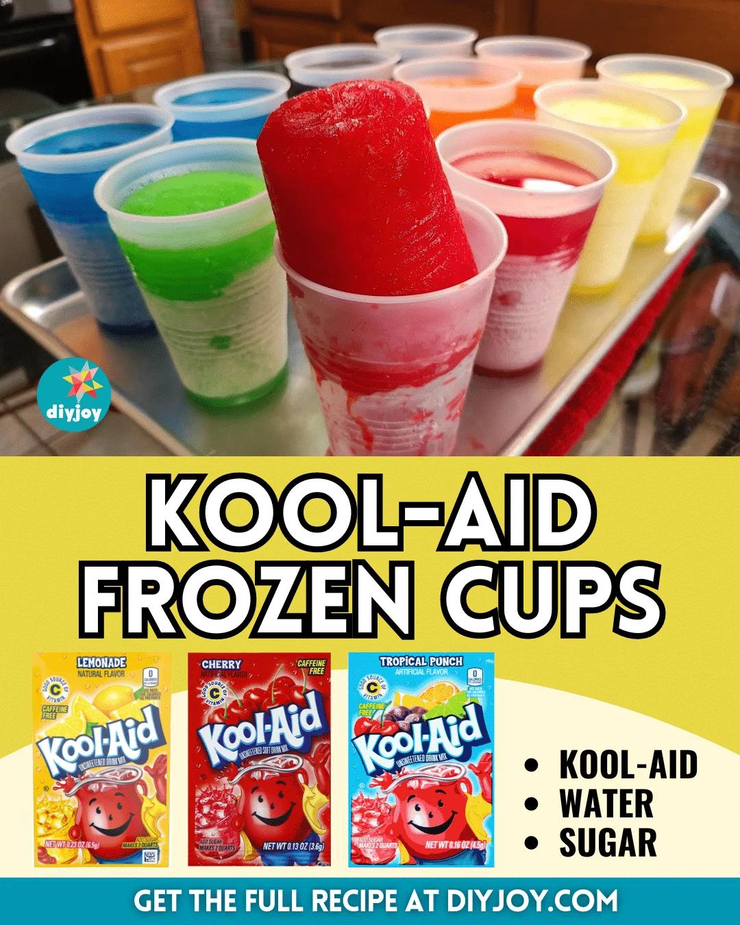 Easy Kool-Aid Frozen Cups Recipe