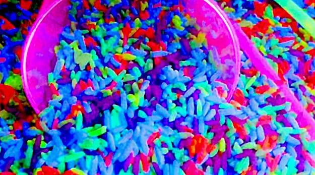Cool Crafts for Teens to Make | Glow in the Dark Party Ideas | DIY Glow in the Dark Rice | DIY Projects and Crafts by Sueeye