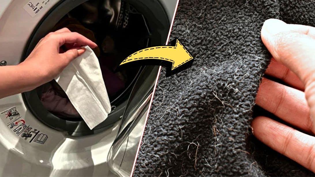 5 Effective Tricks to Remove Hair & Lint from Clothes Fast