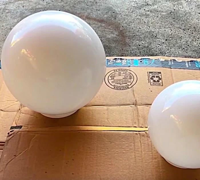 DIY Pottery Barn Copycat Mercury Globe
