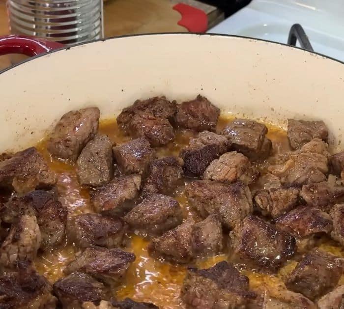 Easy Creamy Beef Stew Ingredients