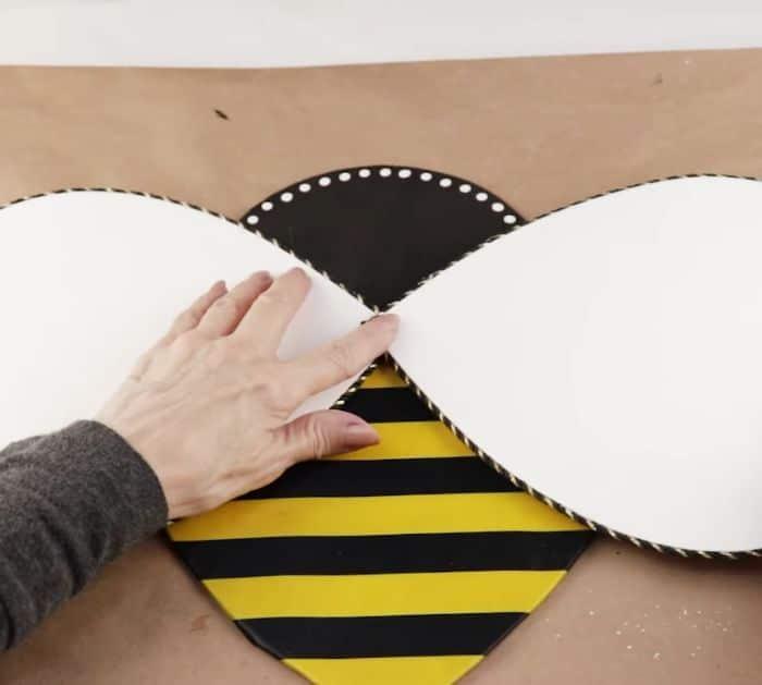 How To Make DIY Dollar Tree Bee Wreath