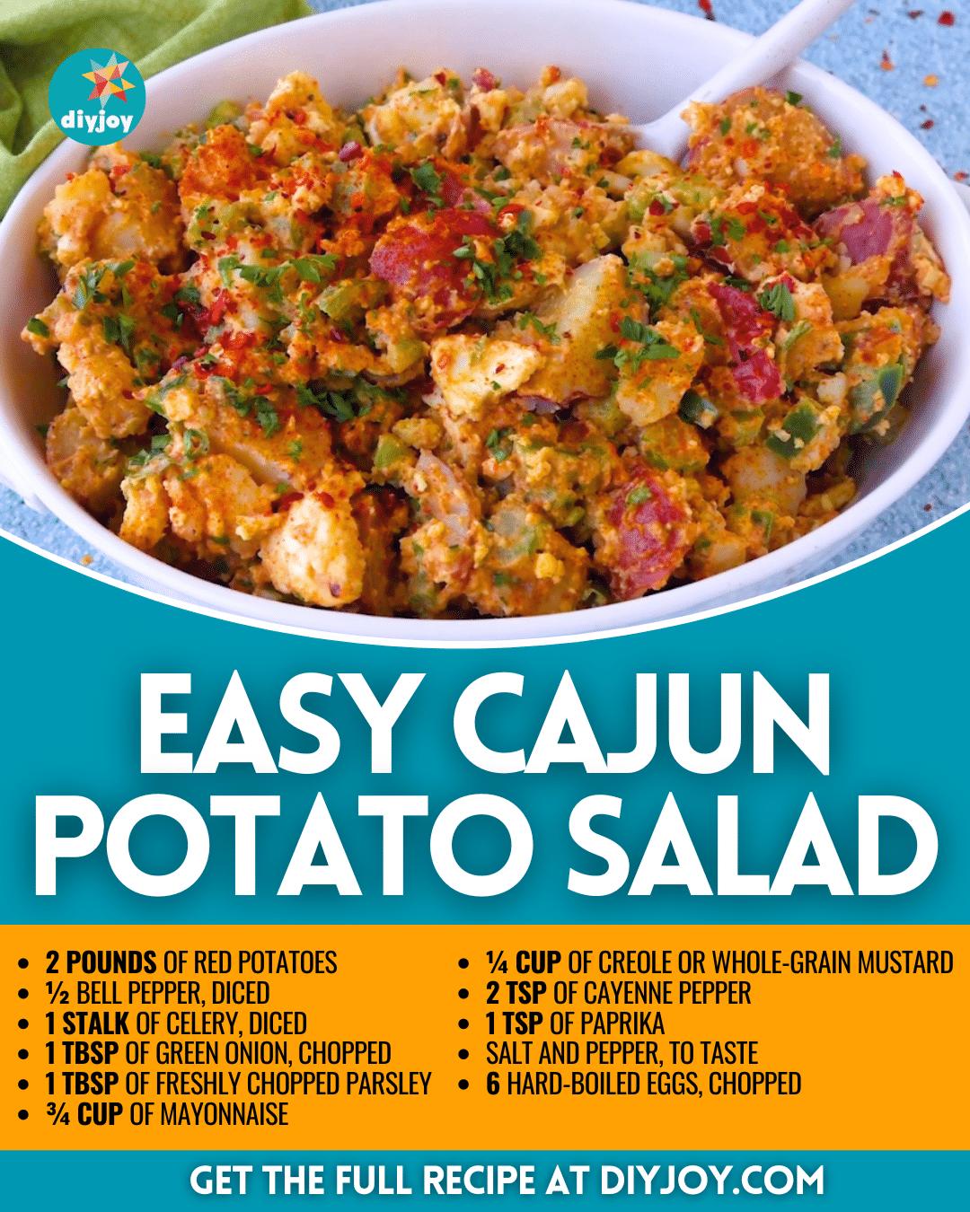 Easy Cajun Potato Salad Recipe