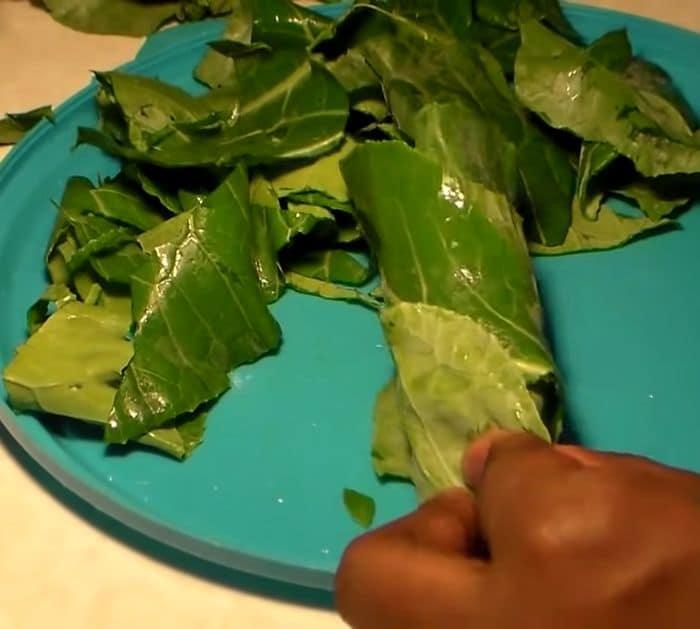 Easy To Make Southern-Style Collard Greens With Smoked Ham Hocks