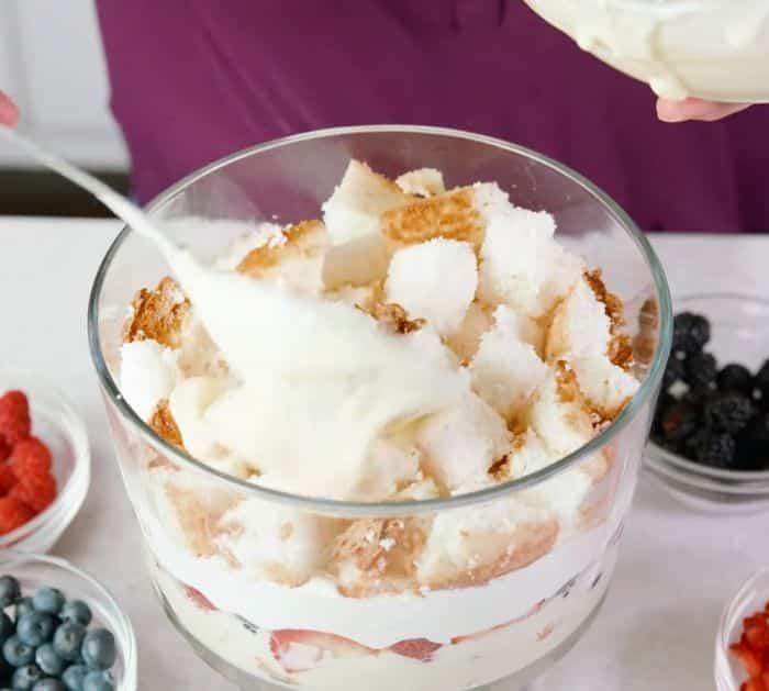 How To Make Creamy Berry Trifle