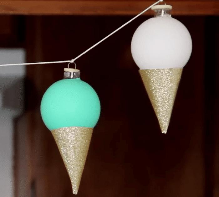 How to Make Neon Ice Cream Garland