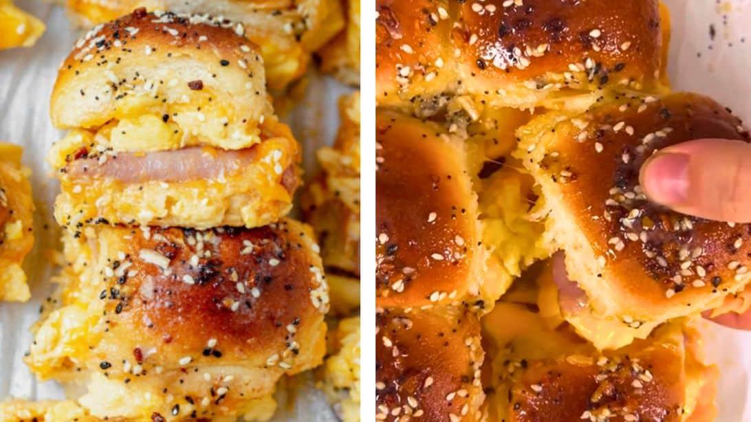 Pull Apart Breakfast Sliders