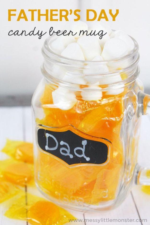 Father's Day Candy Beer Mug, no special tools required to start and a clever way to use scraps you already have