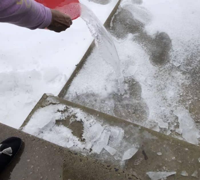 Easy Way to Melt Ice on Driveways Quickly
