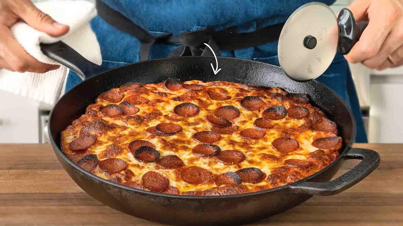 1-Hour Easy Pan Pizza Recipe