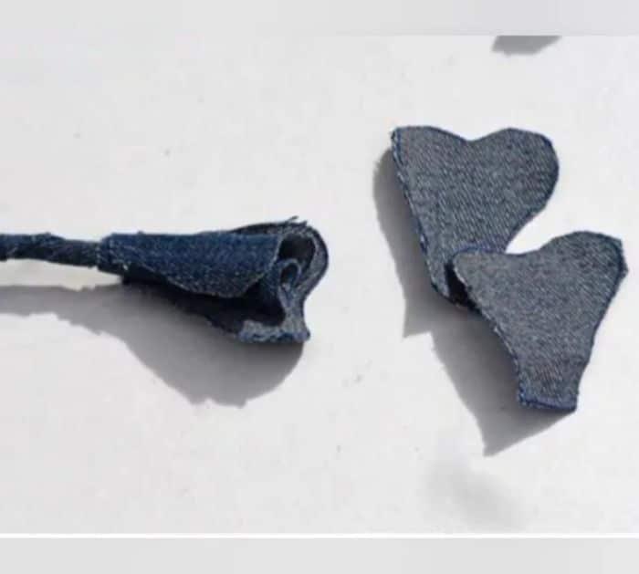 How to Make a Flower Bouquet Using Denim