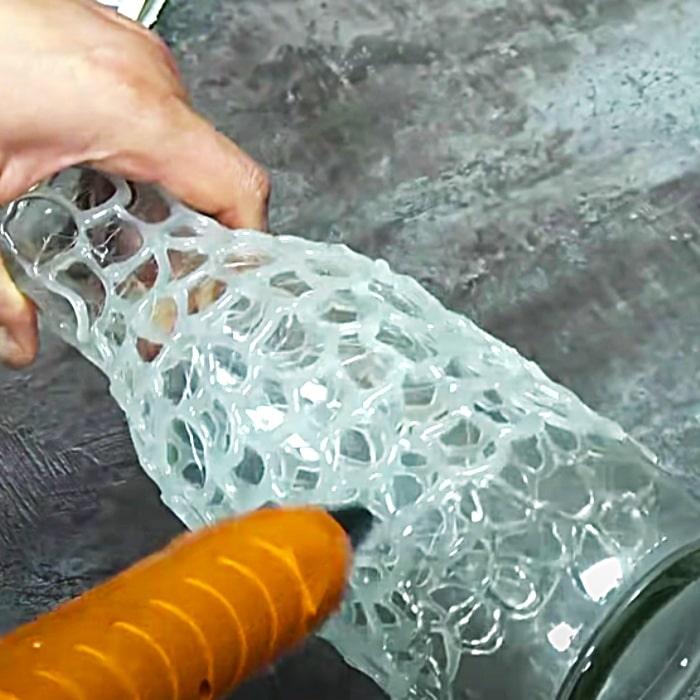 Decorate With A Glue Gun - How To Use A Glue Gun To Make Crafts - Wine Bottle Crafts