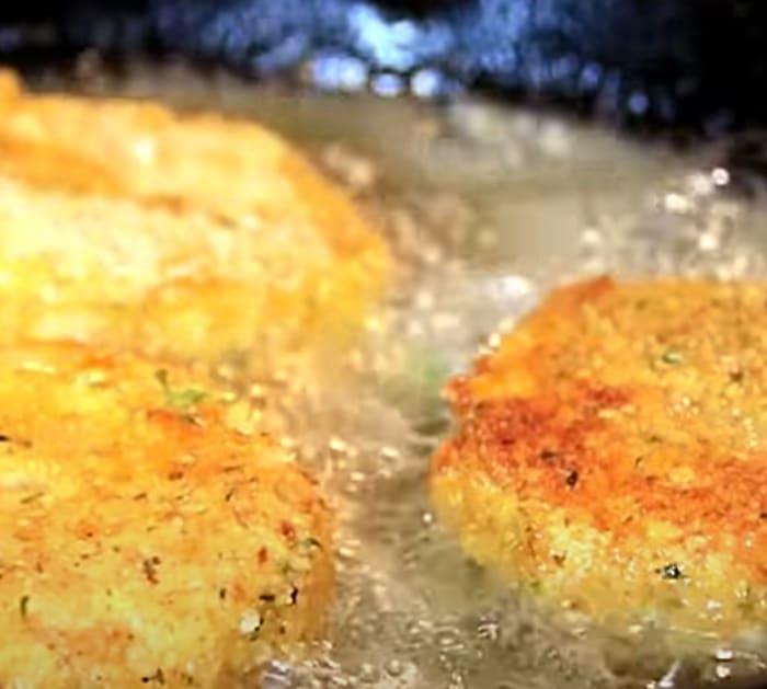 Fry Mashed Potatoes For Potato Cakes