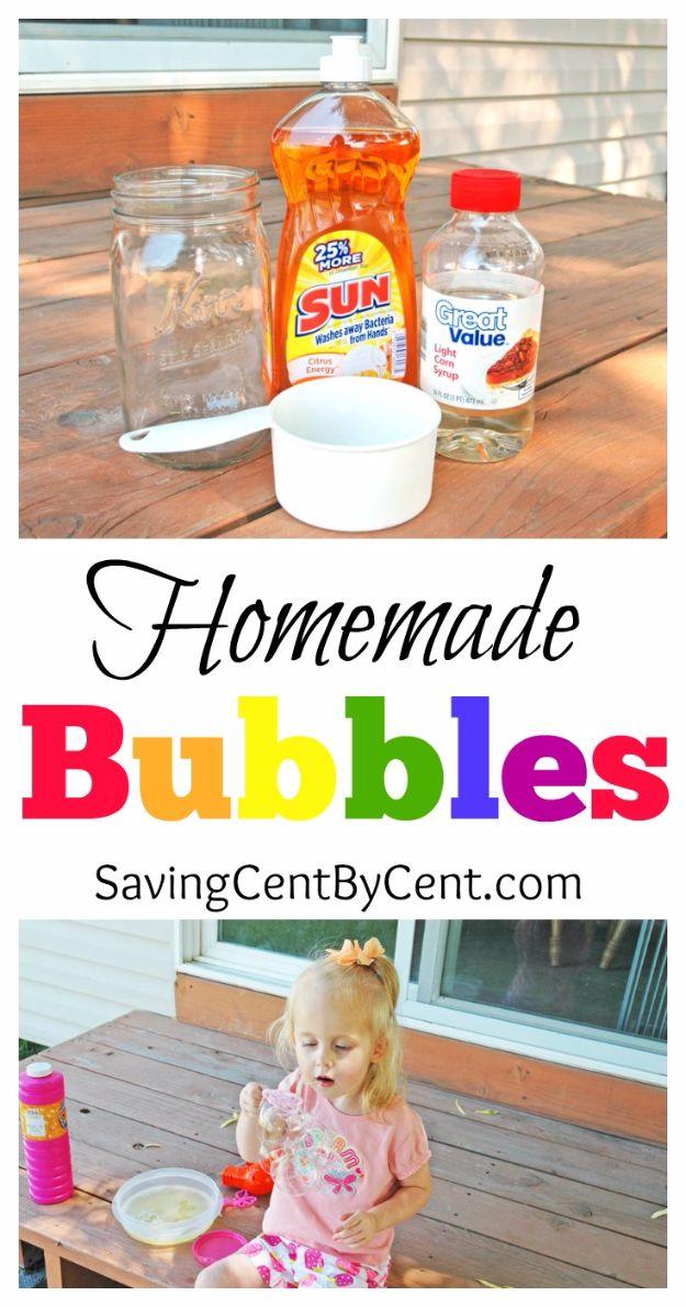 Homemade Bubbles, cheap enough to test before committing to it and one small change that prevents a bigger mess later