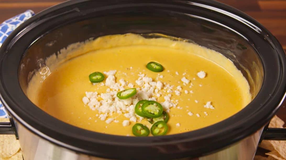 Delicious Crock-Pot Queso